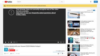 
                            5. Getting started with your Huawei E5220 Mobile Hotspot - YouTube