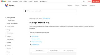 
                            9. Getting Started with Zoho Survey