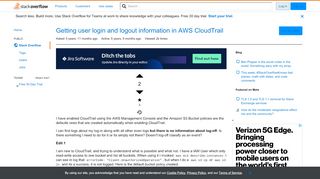 
                            13. Getting user login and logout information in AWS CloudTrail ...