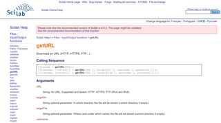 
                            2. getURL - Download an URL (HTTP, HTTPS, FTP...) - Scilab ...