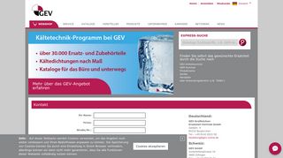 
                            5. GEV GROUP - Kontakt - GEV Großküchen-Ersatzteil-Vertrieb GmbH