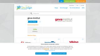 
                            12. geva-institut | Shop Info | Schulengel.de