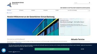 
                            1. Gewerbliche Schule Backnang: Die Schule