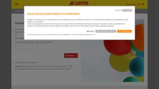 
                            7. Gewinnanfrage - Lotto Rlp