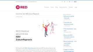 
                            3. Gewinner der KBV Zukunftspraxis – RED Medical