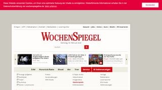 
                            5. Gewinnspiele (Service) - WochenSpiegel