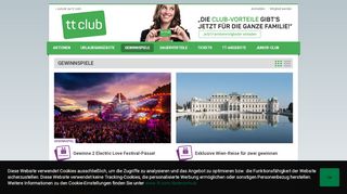 
                            3. Gewinnspiele | Tiroler Tageszeitung Online - Nachrichten ... - TT-Club