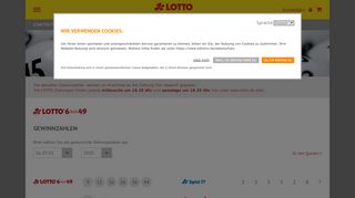 
                            4. Gewinnzahlen - Lotto MV