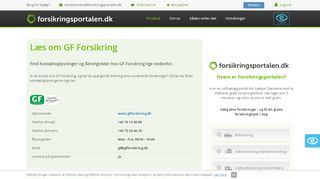 
                            6. GF Forsikring: Åbningstider, Tlf og anmeldelser - Forsikringsportalen.dk