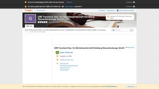 
                            4. • GfB Treuhand Ges. für Betriebswirtschaft Kindberg Steuerberatungs ...