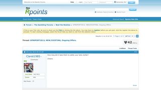 
                            6. GFBSPORT2012, NEW/EXISTING, Ongoing Offers. - Rpoints