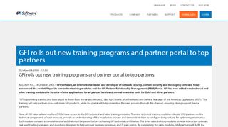 
                            10. GFI rolls out new training programs and partner portal to top partners