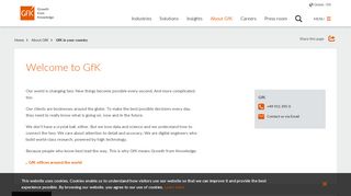
                            12. GfK in your country | GfK Global