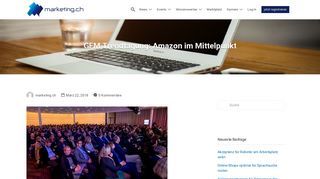 
                            9. GFM Trendtagung: Amazon im Mittelpunkt – marketing.ch