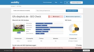 
                            5. gfs-diepholz.de | SEO Bewertung | Seobility.net