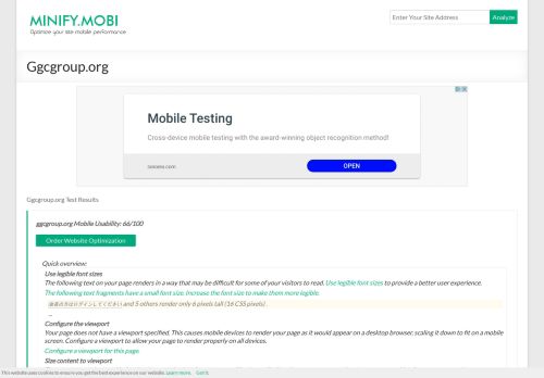 
                            4. ggcgroup.org - Minify.mobi
