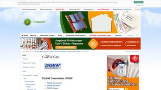 
                            10. GGEW Gas, Gaspreise - Test & Info Gasanbieter GGEW Bensheim