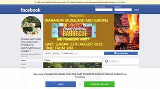 
                            8. ghana national college past students association-uk charity - Facebook
