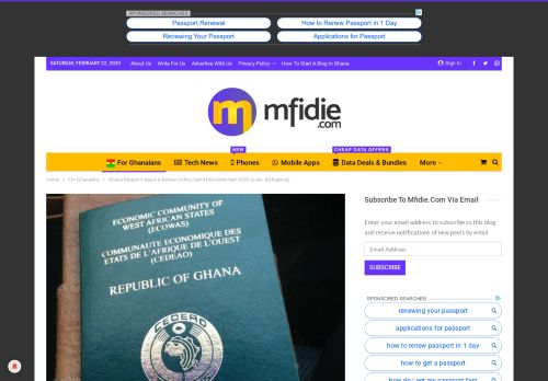 
                            5. Ghana Passport: Full Guide on how to Apply Online & Get it in 15 Days