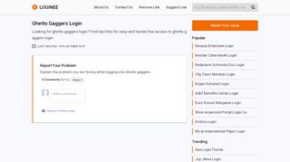 
                            9. Ghetto Gaggers Login