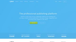 
                            1. Ghost - Die Professionelle Publishing Plattform