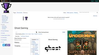 
                            13. Ghost Gaming - Fortnite Esports Wiki