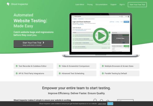 
                            1. Ghost Inspector: Automated Website Testing and Monitoring