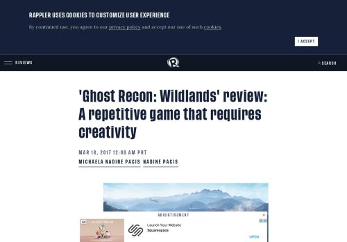 
                            13. 'Ghost Recon: Wildlands' review: A repetitive game that requires ...