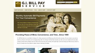 
                            5. G.I. Bill Pay Service, Inc.