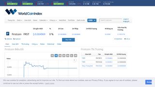 
                            7. Giá Firstcoin | $ 0.00214512 | chỉ số, biểu đồ và tin tức ...
