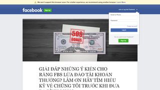 
                            10. GIẢI ĐÁP NHỮNG Ý KIẾN CHO RẰNG FBS LỪA ĐẢO TÀI KHOẢN ...