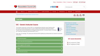 
                            3. GIC - Generic Instructor Course - Resuscitation Council