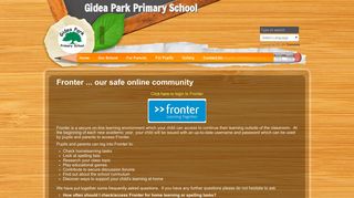 
                            7. Gidea Park Primary School - Fronter