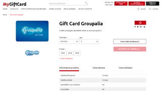 
                            9. Gift Card Groupalia