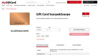 
                            8. Gift Card Scarpe&Scarpe