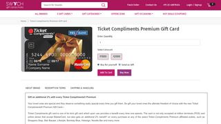 
                            12. Gift Cards India | Products | Gift-card | Ticket Compliments® Premium ...