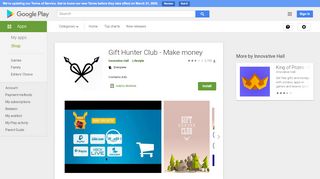 
                            2. Gift Hunter Club:Faça dinheiro – Apps no Google Play