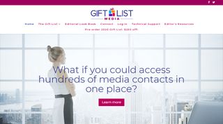 
                            4. Gift List Media: Home