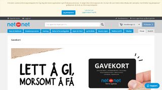 
                            6. GiftCard - NetOnNet