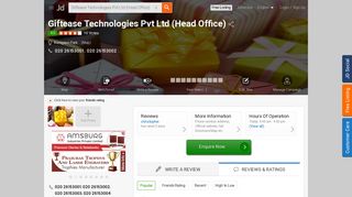 
                            6. Giftease Technologies Pvt Ltd (Head Office), Koregaon Park - Online ...