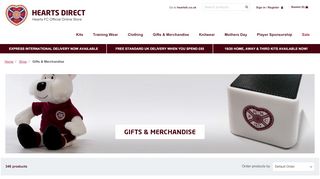 
                            12. Gifts & Merchandise | Heart of Midlothian - Hearts Direct