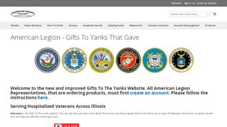 
                            3. Gifts to the Yanks Who Gave || Home page || American Legion