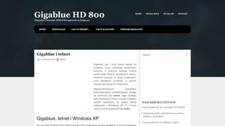 
                            10. Gigablue i telnet - Gigablue HD 800