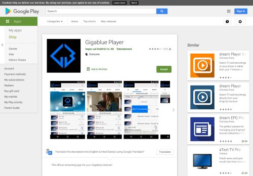 
                            6. Gigablue Player - Apps on Google Play