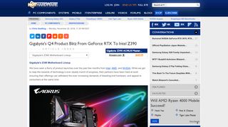 
                            12. Gigabyte's Q4 Product Blitz From GeForce RTX To Intel ...
