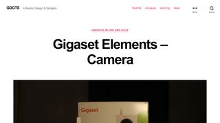 
                            10. Gigaset Elements – Camera – GDGTS