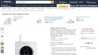 
                            12. Gigaset elements camera - Sicherheitskamera: Amazon.de ...