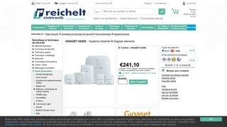 
                            11. GIGASET H2529: Système d'alarme M Gigaset elements chez reichelt ...