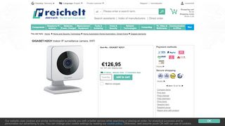 
                            13. GIGASET H2531: Indoor IP surveillance camera, WIFI at reichelt ...