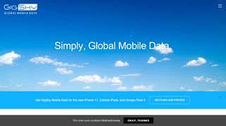 
                            1. GigSky - The World of Mobile Data - iPhone — GigSky